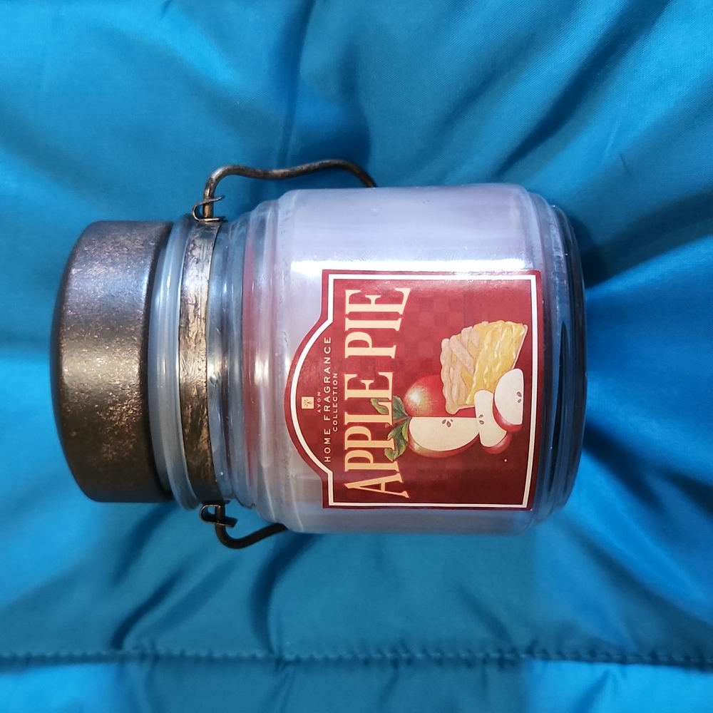 Avon Hot Apple Pie Candle Jar